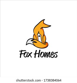 fox homes company logo vector