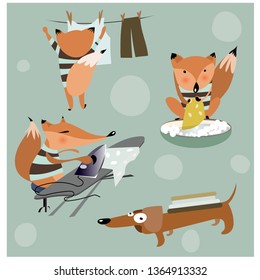 fox house cleaning