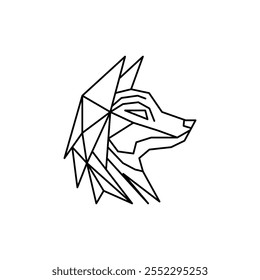 Fox icon. Fox black linear logo. Fox branding icon. Fox vector icon design. Foxes isolated on white background. Animal vector outline. Vector illustration.