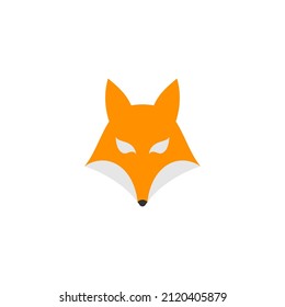Fox icon design template vector isolated