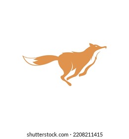 Fox icon logo design illustration