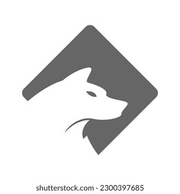 Fox icon logo design illustration