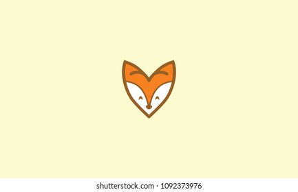 fox icon logo vector