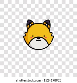 fox icon sign and symbol. fox color icon for website design and mobile app development. Simple Element from nature collection for mobile concept and web apps icon.