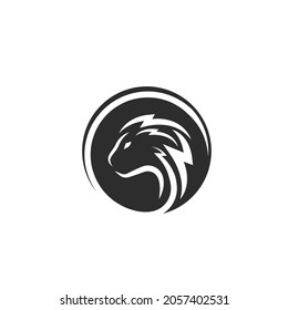 fox  icon vector illustration design template