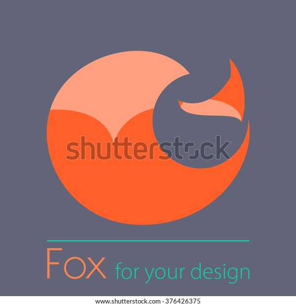 Fox Icon Vector Illustration Red Fox Stock Vector (Royalty Free ...
