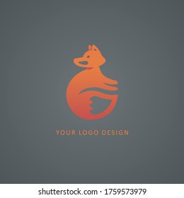 Fox Icon/Illustration | Icon illustration, Fox Logo, Gradient Fox