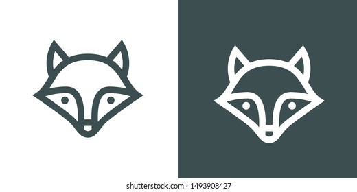 Fox Illustration Symbol Icon Vector