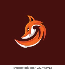 Fox Illustration vector. Fox Logo Design