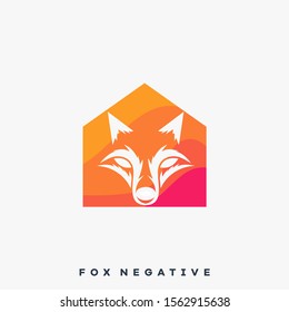 Fox Illustration Vector Template, Suitable for Creative Industry, Multimedia, entertainment, Educations, Shop, and any related business