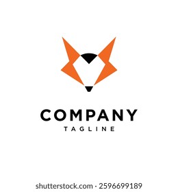 Fox Lightning Logo Icon Vector