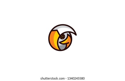fox line art logo icon vector