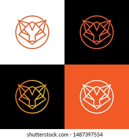Fox Line logo in orange