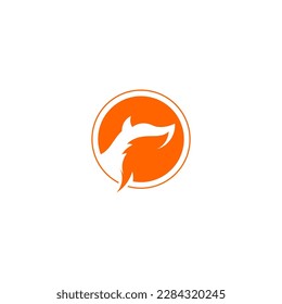 Fox logo collection with different and unique elements Premium Vector