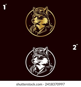 Fox logo collection with different and unique elements  Vector Design 