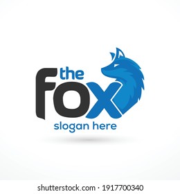 Vector de diseño de la empresa con logotipos Fox