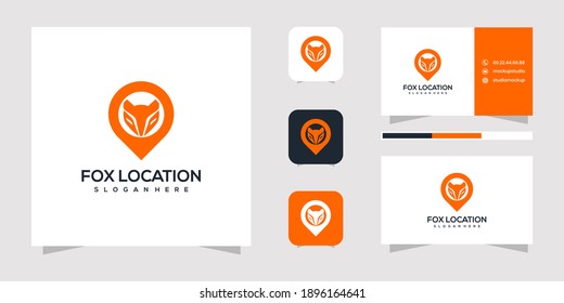 Fox logo design and business card