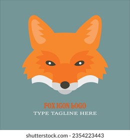 fox logo design by illustrator, fox unique logo design, fox an animal logo make