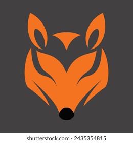 fox logo design sign and symbol 