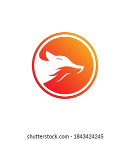 fox logo design
fox silhouette vector illustration