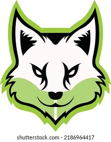 Fox Logo design, Fox sport logo vector , Fox head illustration vector drawing, Mascot Brave Fox Logo design any kind of graphic work, using the concept of a Fox's head, Esport game logo icon