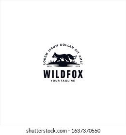 Fox Logo design template idea