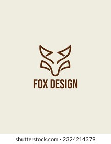 Fox Logo Design | Unique Minimalist Design | 