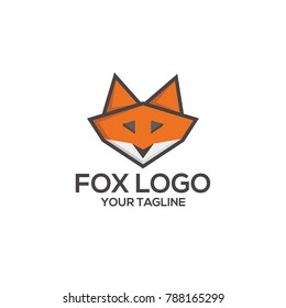 Fox Logo Design Vector