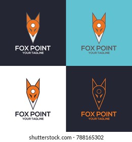 Fox Logo Design Vector