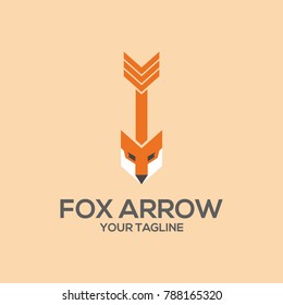 Fox Logo Design Vector