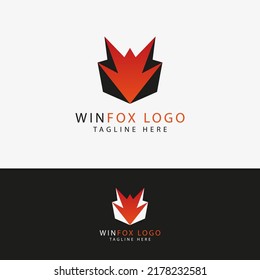 fox logo design vector file