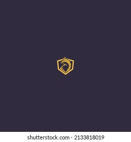 Fox logo design. Vector Illustrator.
