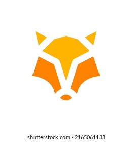 símbolo vectorial de diseño de logotipo de zorro