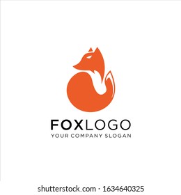 
Fox Logo Design Vector Template , Idea logo design inspiration