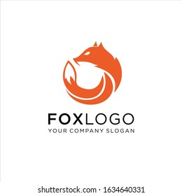 
Fox Logo Design Vector Template , Idea logo design inspiration