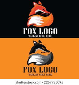 fox logo full vector aimals