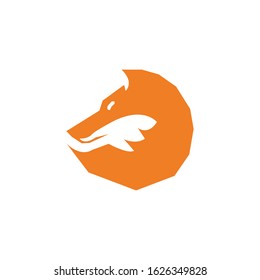 Fox Logo icon Vector Design Template element.