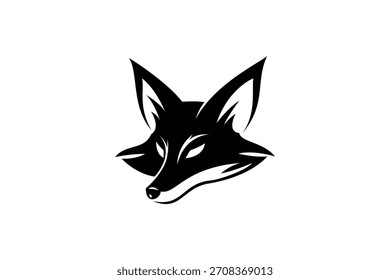 fox logo icon vector illustration