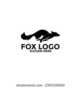 Fox logo icon vector, unique fox logo illustration design