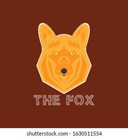 the fox logo illustration can use for any design project