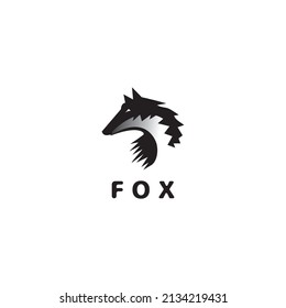 fox logo illustration clipart design vector animal