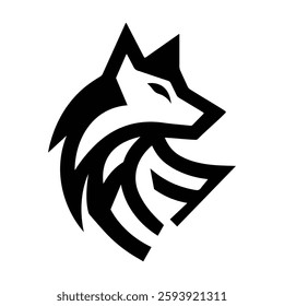 fox logo, minimal fox logo, unique fox icon