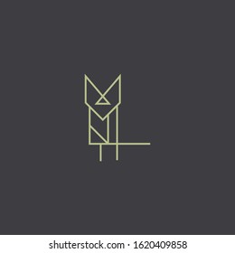Fox logo with modern concept. Vector icon fox design