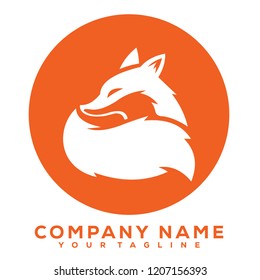 Fox Logo Modern Vector Brand Company Identity