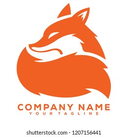 Fox Logo Modern Vector Brand Company Identity