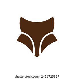 fox logo sign and symbol vector design 