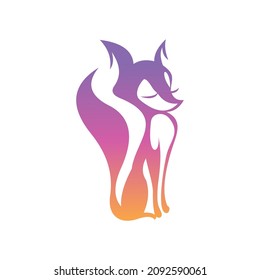 fox logo , simple and clean