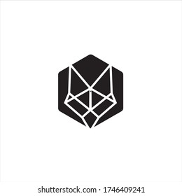 Ilustración de diseño de vectores con logotipo Fox