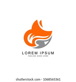 fox logo template