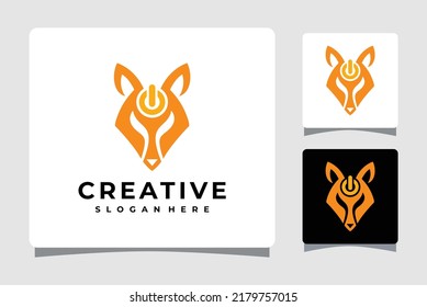 Fox Logo Template Design Inspiration